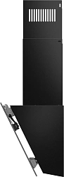 Вытяжка каминная Weissgauff Zibal 60 BL Sensor Matt Edition черный управление: сенсорное (1 мотор)