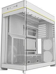Корпус Montech HS02 белый без БП ATX 8x120mm 2xUSB3.0 audio