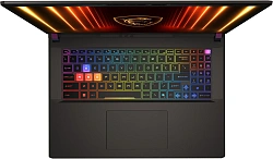 Ноутбук MSI Vector 17 HX AI A2XWHG-065RU Core Ultra 9 275HX 32Gb SSD1Tb NVIDIA GeForce RTX5070Ti 12Gb 17" IPS QHD+ (2560x1600) Windows 11 Home grey space WiFi BT Cam (9S7-17S372-065)