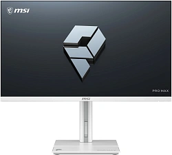 Моноблок MSI Pro MAX 27P Z 8MG-008 27" Full HD Ryzen 5 220 (3.2) 16Gb SSD512Gb Radeon 740M без ОС GbitEth WiFi BT клавиатура мышь Cam белый 1920x1080