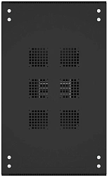 Шкаф серверный NTSS Премиум (NTSS-R42U60120PD/PDD-BL) напольный 42U 600x1200мм пер.дв.перфор. металл 900кг серый 1110мм 150кг IP20 металл