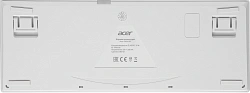 Клавиатура Acer OKW305 механическая белый USB Multimedia for gamer LED (ZL.KBDCC.01W)