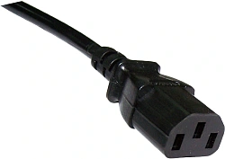 Шнур питания Lanmaster LAN-PP13/SHA-1.8-BK C13-Schuko проводник.:3x0.75мм2 1.8м 220В 10А черный
