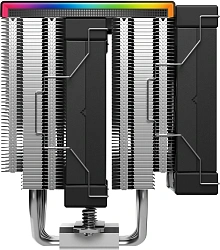 Устройство охлаждения(кулер) Deepcool AK620 Digital SE ARGB Soc-AM5/AM4/1200/1700/1851 черный 4-pin 19-28dB Al+Cu LCD 260W 1400gr Ret (R-AK620-BKADMN-GJD)