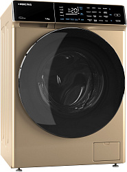 Стиральная машина Hiberg i-DDQ9-712 G класс: A+++ загр.фронтальная макс.:7кг золотистый инвертор