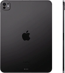 Планшет Apple iPad Pro 2025 A3358 M5 9C RAM12Gb ROM256Gb 11" OLED 2420x1668 5G iOS черный космос 12Mpix 12Mpix BT WiFi 10hr
