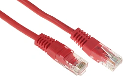 Патч-корд Premier ANP511_3M_R UTP 4 пары cat.5E CCA molded 3м красный outdoor RJ-45 (m)-RJ-45 (m)