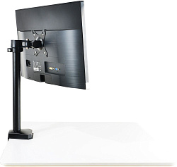 Кронштейн для мониторов ЖК Buro M3 черный 15"-27" макс.9кг крепление к столешнице поворот и наклон