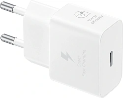Сетевое зар./устр. Samsung EP-T2510 25W 3A (PD) USB Type-C белый (EP-T2510XWEGEU)