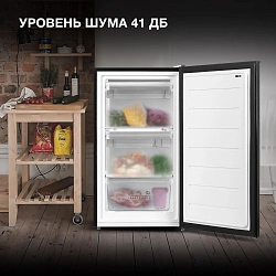 Морозильная камера Hyundai CU1007 черный