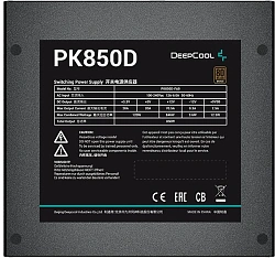 Блок питания Deepcool ATX 850W GamerStorm PK850D 80+ bronze (20+4pin) APFC 120mm fan 6xSATA RTL