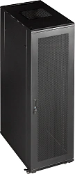 Шкаф серверный Lanmaster (TWT-CBB-32U-6X6-P1) напольный 32U 600x600мм пер.дв.перфор. задн.дв.перфор.2-хст. 800кг черный