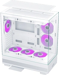 Корпус PcCooler C3Q500 белый без БП ATX 9x120mm 2x140mm 1xUSB3.0 audio bott PSU