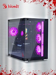 ПК Bloody BD-PC CZ79C3 MT i7 13700KF (3.4) 32Gb SSD1Tb RTX4070Ti Super 16Gb Windows 11 Home 64 GbitEth 850W черный (RUS) (2086022)