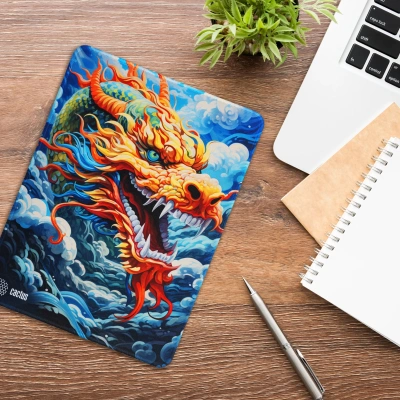 Коврик для мыши Cactus Colorful Dragon рисунок 400x300x3мм (CS-MP-PRO08XL)