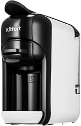 Кофемашина Kitfort КТ-7546 1450Вт белый/черный