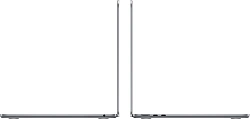Ноутбук Apple MacBook Air A3113 M3 8 core 16Gb SSD256Gb/8 core GPU 13.6" Liquid Retina (2560x1664) macOS grey space WiFi BT Cam (MC8G4LL/A)