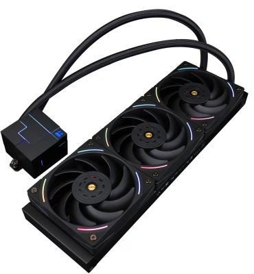 Система водяного охлаждения Thermalright Core Matrix 360 ARGB Soc-AM5/AM4/1151/1200/2066/1700 черный 4-pin 27dB Al Ret (C-MATRIX-360-BL)