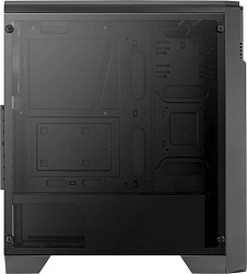 Корпус Aerocool Ore Saturn FRGB-G-BK-v1 черный без БП ATX 3x120mm 2xUSB2.0 1xUSB3.0 audio CardReader bott PSU