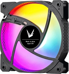 Вентилятор для корпуса Formula Cosmic 14BK RGB 140х140x25 черный 3-pin 4-pin (Molex) 22.3дБ (COSMIC 14BK FR) Ret