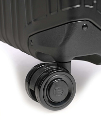 Чемодан Piquadro ALU (BV4425ALUS/N) 40x55x20см 37л. 4.590кг. алюминий/натур.кожа черный