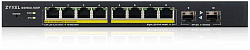 Коммутатор Zyxel GS1900-10HP-EU0102F (L2) 8x1Гбит/с 2SFP 8PoE+ 77W управляемый