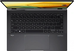 Ноутбук Asus Zenbook 14 UM3402YA-KP854 Ryzen 5 7430U 16Gb SSD512Gb AMD Radeon Graphics 14" IPS WQXGA (2560x1600) без ОС black WiFi BT Cam Bag (90NB0W95-M01KZ0)