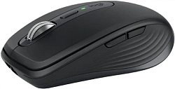 Мышь Logitech MX Anywhere 3S BT графитовый оптическая 8000dpi беспров. BT/Radio USB для ноутбука 6but (910-006929)