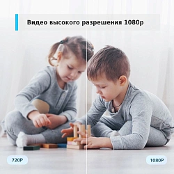 Камера видеонаблюдения IP TP-Link Tapo C100 Wi-Fi 3.3-3.3мм цв. корп.:белый/черный
