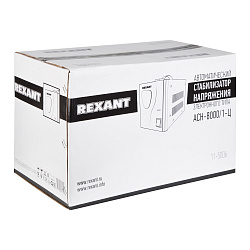 Стабилизатор напряжения Rexant AСН-8 000/1-Ц 7.76кВА однофазный серый (11-5006)