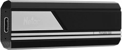 Накопитель SSD Netac USB-C 500GB NT01ZX10-500G-32BK ZX10 черный