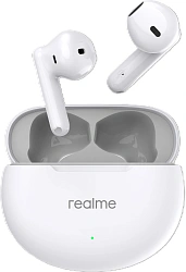 Гарнитура вкладыши Realme Buds T01 белый беспроводные bluetooth в ушной раковине (6941764436206)