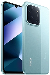 Смартфон Xiaomi Poco C85 256Gb 8Gb зеленый моноблок 3G 4G 2Sim 6.9" 720x1600 Android 15 50Mpix 802.11 a/b/g/n/ac NFC GPS Protect FM microSD max1024Gb