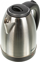 Чайник электрический BBK EK1760S 1.7л. 2200Вт серебристый/черный корпус: металл/пластик