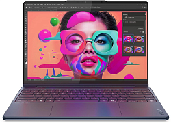 Ноутбук Lenovo Yoga 9 14ILL10 Core Ultra 7 258V 32Gb SSD1Tb Intel Arc 140V 14" OLED Touch 2.8K (2880x1800) Windows 11 Home blue WiFi BT Cam Bag (83LC0055RK)