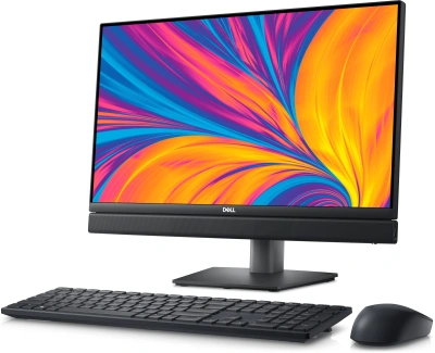 Моноблок Dell Optiplex 7420 23.8" Full HD i5 14500T (1.7) 16Gb SSD512Gb UHDG 770 CR Windows 11 Pro GbitEth WiFi BT 130W клавиатура мышь Cam черный 1920x1080