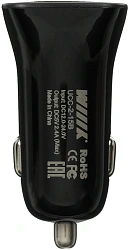 Автомобильное зар./устр. Wiiix UCC-2-15B 12W 1.2A+2.1A универсальное черный