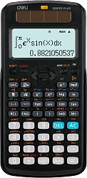 Калькулятор научный Deli ED991ES черный 10+2-разр.
