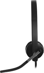 Наушники с микрофоном Logitech H650E черный 1.1м накладные оголовье (981-000519)