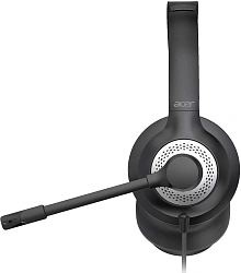Наушники с микрофоном Acer OHW309 черный 2.8м накладные USB оголовье (ZL.HDSEE.004)