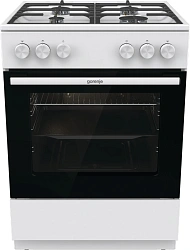 Плита Газовая Gorenje GG6A10WFFM белый (без крышки) реш.сталь