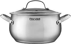 Кастрюля Rondell Calypso RDS-1671 3.8л. d=20см (с крышкой) стальной