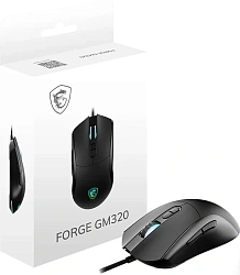 Мышь MSI Forge GM320 черный оптическая 12800dpi USB (S12-0402530-HH9)