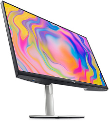 Монитор Dell 27" S2722QC черный IPS LED 16:9 HDMI M/M матовая HAS Piv 350cd 178гр/178гр 3840x2160 60Hz FreeSync 4K USB 7.1кг