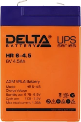 Батарея для ИБП Delta HR 6-4.5 6В 4.5Ач