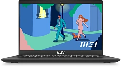 Ноутбук MSI Modern 14 C7M-239XRU Ryzen 5 7530U 8Gb SSD512Gb AMD Radeon Graphics 14" IPS FHD (1920x1080) FreeDOS black WiFi BT Cam (9S7-14JK12-239)
