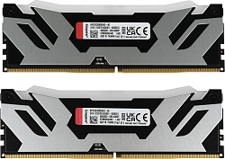 Память DDR5 2x24GB 7200MHz Kingston KF572C38RSAK2-48 Fury Renegade XMP RGB RTL Gaming PC5-57600 CL38 DIMM 288-pin 1.45В kit single rank с радиатором Ret