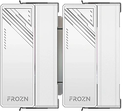 Устройство охлаждения(кулер) ID-Cooling Frozn A620 Pro Se ARGB Soc-AM5/AM4/1200/1700/1851 серебристый/белый 4-pin 15-27.2dB Al+Cu 260W 1190gr Ret (FROZN A620 PRO SE ARGB WHITE)