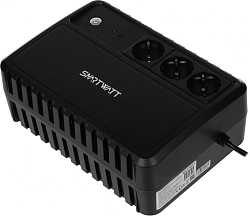 Источник бесперебойного питания Smartwatt Safe 360Вт 600ВА черный