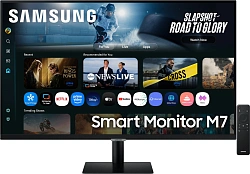 Монитор Samsung 32" S32FM702UIXCI черный VA LED 4ms 16:9 HDMI M/M матовая 3000:1 300cd 178гр/178гр 3840x2160 60Hz 4K USB 6.5кг